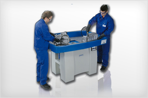 Unidades de limpieza de partes (BIO.X Parts cleaning with no solvents)